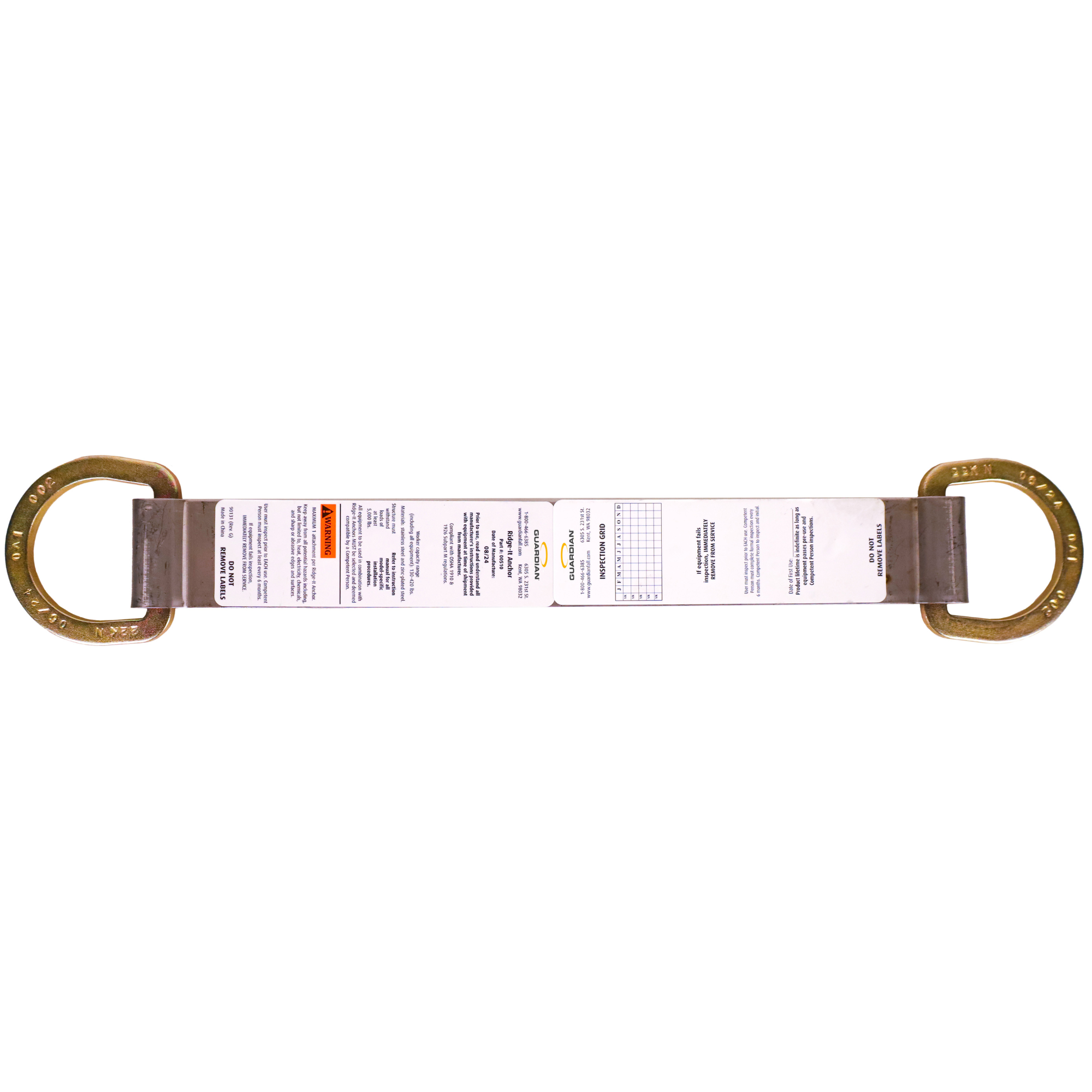 Guardian 00510 Ridge-It SAFU Anchor from GME Supply